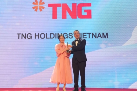 TNG Holdings Vietnam nhận giải “Nơi làm việc tốt nhất Châu Á” 2022