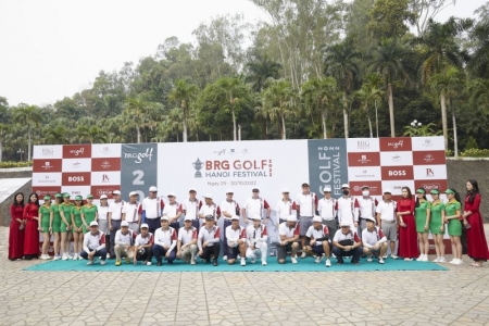 Tưng bừng khai mạc Giải golf thường niên 2022 BRG Golf Hanoi Festival