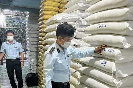 Bạc Liêu: Thu giữ số lượng lớn gạo không rõ nguồn gốc