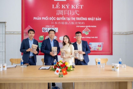 Xuất khẩu container mắc ca chính ngạch đầu tiên sang thị trường Nhật Bản