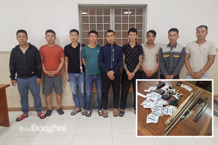 Bắt giữ 24 đối tượng để phục vụ điều tra về hành vi cho vay lãi nặng