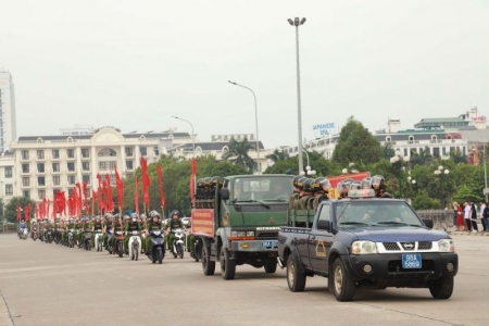 Bắc Giang ra quân đợt cao điểm tấn công, trấn áp tội phạm, bảo đảm an ninh trật tự Tết Nguyên đán Quý Mão năm 2023