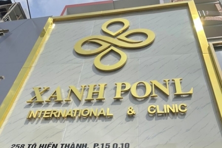 Viện Thẩm mỹ Xanh Ponl bị xử phạt 160 triệu đồng, đình chỉ hoạt động 18 tháng