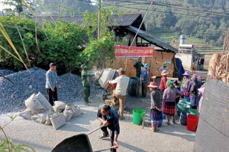 Lào Cai đầu tư cơ sở hạ tầng đối với các xã có tỉ lệ hộ nghèo từ 40% trở lên