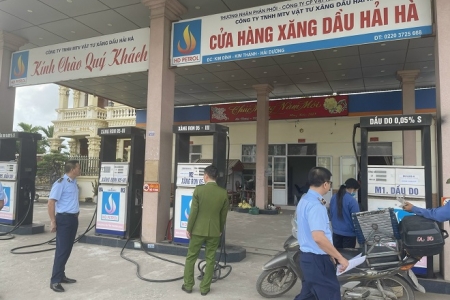 Bán dầu DO cao hơn giá niêm yết, một doanh nghiệp bị xử phạt 80 triệu đồng