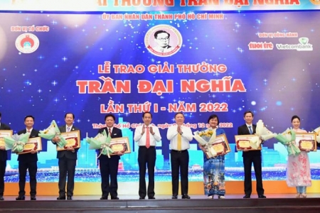 TP. Hồ Chí Minh: 12 nhà giáo, cán bộ quản lý đoạt giải thưởng Trần Đại Nghĩa lần thứ nhất