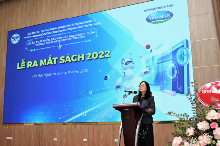 Dự án phát triển báo chí Việt Nam tổ chức ra mắt sách năm 2022