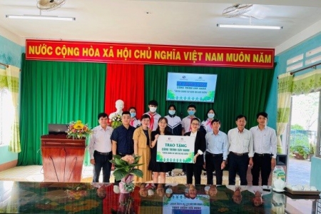 Chương trình “Toyota chung tay xanh hóa học đường năm 2022”