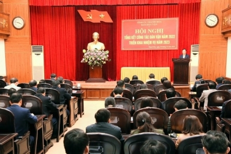 Thanh Hoá tổng kết công tác dân vận năm 2022, triển khai nhiệm vụ năm 2023