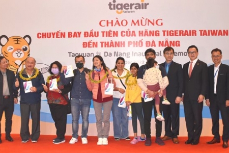 Khai trương đường bay mới từ Đài Bắc đến Đà Nẵng