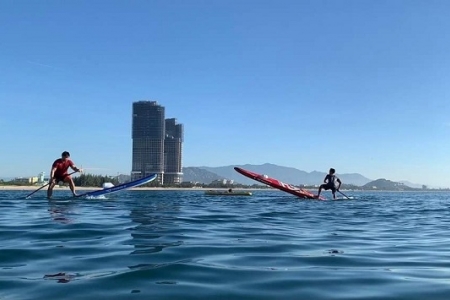 Mãn nhãn đại tiệc lướt ván diều quốc tế Sailing Bay Ninh Chữ 2022