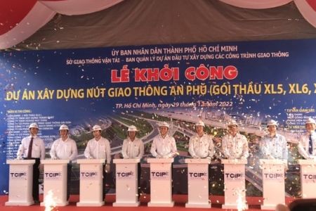 TP. Hồ Chí Minh khởi công dự án nút giao thông An Phú hơn 3.400 tỷ đồng