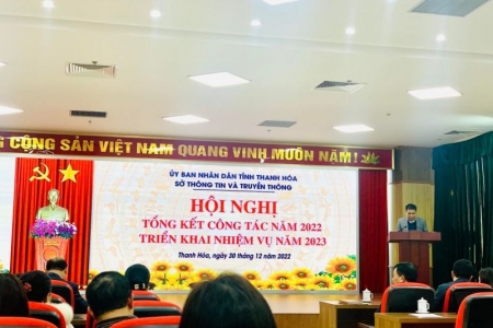 Sở Thông tin và Truyền thông tỉnh Thanh Hoá- Dấu ấn năm 2022