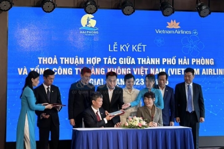 Sở Du lịch Hải Phòng tổ chức hội nghị hợp tác quảng bá - xúc tiến với Vietnam Airlines và Tiktok Việt Nam