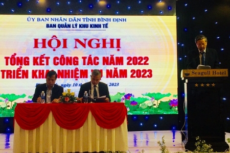 Ban Quản lý Khu Kinh tế tỉnh Bình Định triển khai nhiệm vụ năm 2023