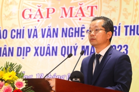 Lãnh đạo TP. Đà Nẵng gặp mặt báo chí, văn nghệ sĩ nhân dịp Xuân Quý Mão 2023