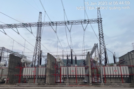 Hoàn thành nâng công suất trạm biến áp 500kV Quảng Ninh