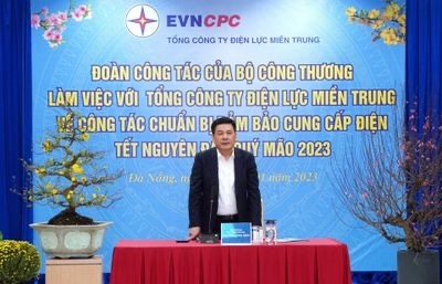 Tư lệnh ngành Công Thương: Đảm bảo cấp điện an toàn liên tục cho miền Trung trong dịp Tết