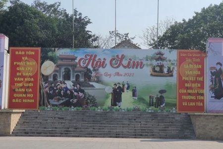 Lễ hội vùng Lim sẵn sàng ngày khai hội