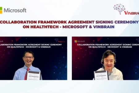 VinBrain và Microsoft Hoa Kỳ hợp tác phát triển trí tuệ nhân tạo trong Y tế