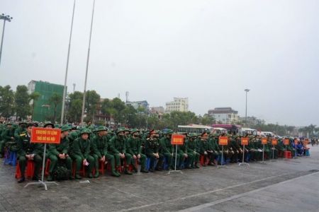 Thanh Hóa tổ chức lễ giao nhận quân năm 2023 đảm bảo an toàn đúng quy định