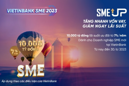 VietinBank dành 10.000 tỷ đồng ưu đãi lãi suất cho doanh nghiệp