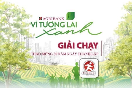 Agribank phát động giải chạy “Vì tương lai xanh” nhân dịp kỷ niệm 35 thành lập