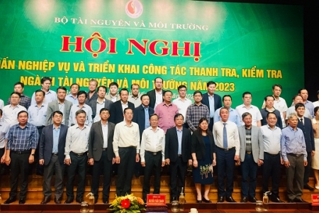 Hội nghị tập huấn nghiệp vụ thanh tra, kiểm tra về tài nguyên và môi trường