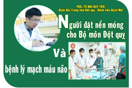 PGS.TS Mai Duy Tôn - Người đặt nền móng cho Bộ môn Đột quỵ và bệnh lý mạch máu não