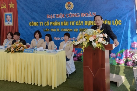 Đại hội Công đoàn Công ty CP Đầu tư Xây dựng Thiên Lộc