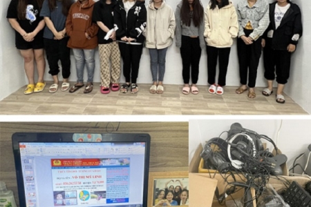 Triệt phá băng nhóm đòi nợ thuê do người nước ngoài tổ chức