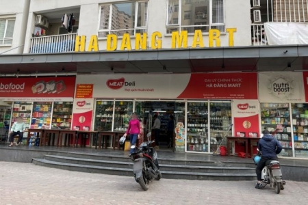 Ha Dang Mart Hà Nội bày bán hàng nhập khẩu nước ngoài không tem, nhãn phụ Tiếng Việt