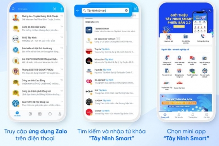 Ra mắt phiên bản mini app “Tây Ninh Smart” trên nền tảng Zalo