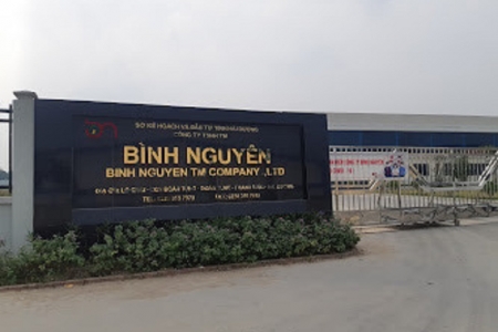 Công ty Bình Nguyên bị phạt 325 triệu do xả thải trái phép