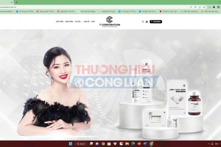 Nhiều sản phẩm mang thương hiệu T-Corporation đang quảng cáo như thuốc chữa bệnh