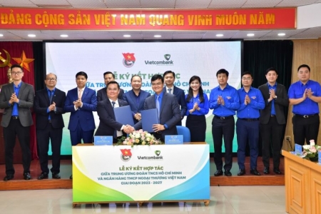 Vietcombank và Trung ương Đoàn TNCS Hồ Chí Minh tổ chức Lễ ký kết hợp tác giai đoạn 2023-2027