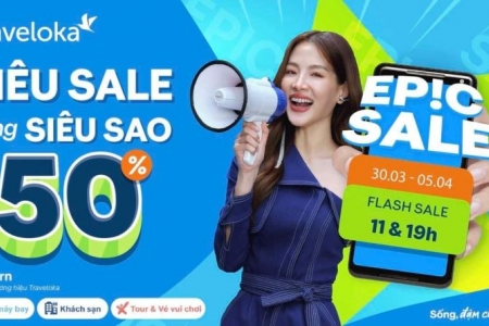 Traveloka EPIC Sale: Thỏa mãn “cơn khát” khám phá trải nghiệm mới của du khách Việt trong dịp lễ Thống nhất Đất nước và Quốc tế Lao động