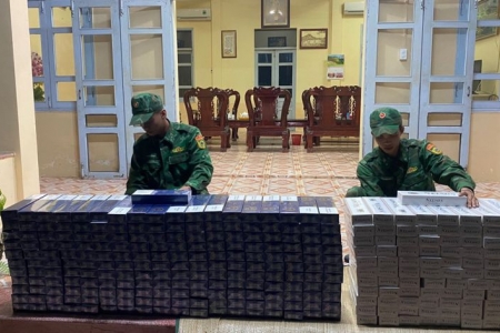 Phát hiện gần 3.000 gói thuốc lá không rõ nguồn gốc, xuất xứ ở An Giang