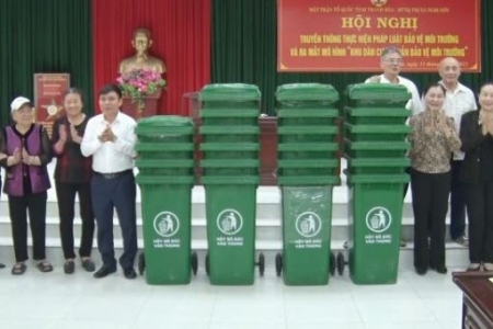 Thanh Hóa: Ra mắt mô hình điểm “Khu dân cư tự quản bảo vệ môi trường”