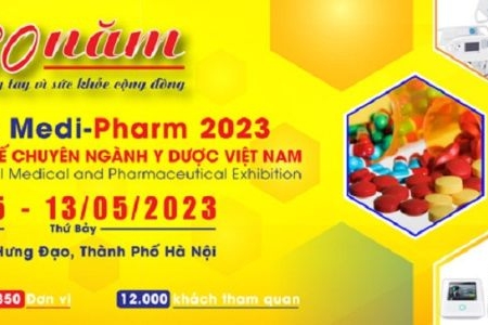 Triển lãm Quốc tế chuyên ngành Y dược Việt Nam năm 2023 diễn ra vào tháng 5