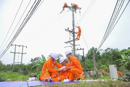 Công ty Điện lực Nghệ An: Diễn tập phòng chống thiên tai và tìm kiếm cứu nạn năm 2023