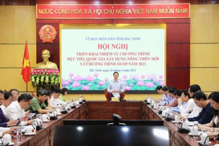 Bắc Ninh triển khai nhiệm vụ Chương trình mục tiêu Quốc gia xây dựng nông thôn mới 2023