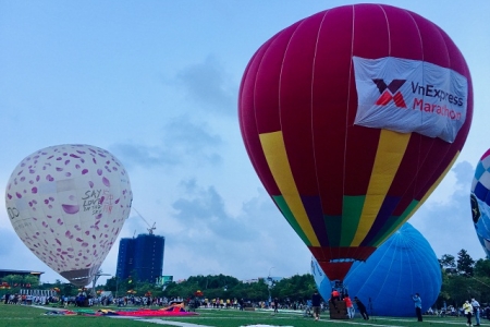 Bình Định: Khai mạc Lễ hội Khinh khí cầu quốc tế