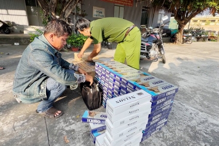 An Giang: Khởi tố đối tượng mua bán thuốc lá lậu liên tỉnh