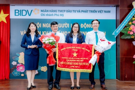 BIDV Phú Mỹ: Khẳng định thương hiệu nơi trung tâm công nghiệp cảng biển