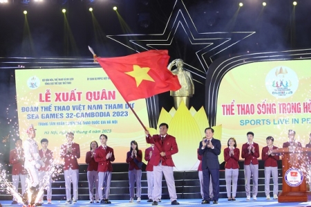 Đoàn thể thao Việt Nam xuất trận