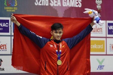 Đoàn Thể thao Việt Nam đã giành được 15 Huy chương Vàng tại SEA Games 32