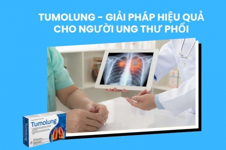 Tumolung - giải pháp mới hiệu quả cho người bị ung thư phổi