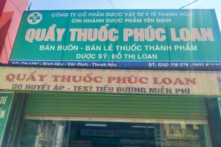 Thanh Hoá: Nhà thuốc Phúc Loan bị xử phạt vi phạm hành chính trong lĩnh vực y tế