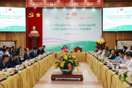 Gặp gỡ Hàn Quốc khu vực Bắc Bộ 2023: Thúc đẩy xúc tiến đầu tư - thương mại, kết nối hợp tác